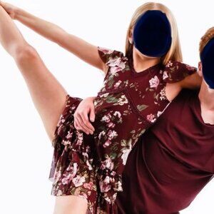 Girls Floral Contemporary/Lyrical Costume (Revolution)